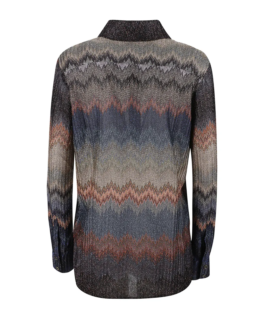 Zig-Zag Pattern Shirt