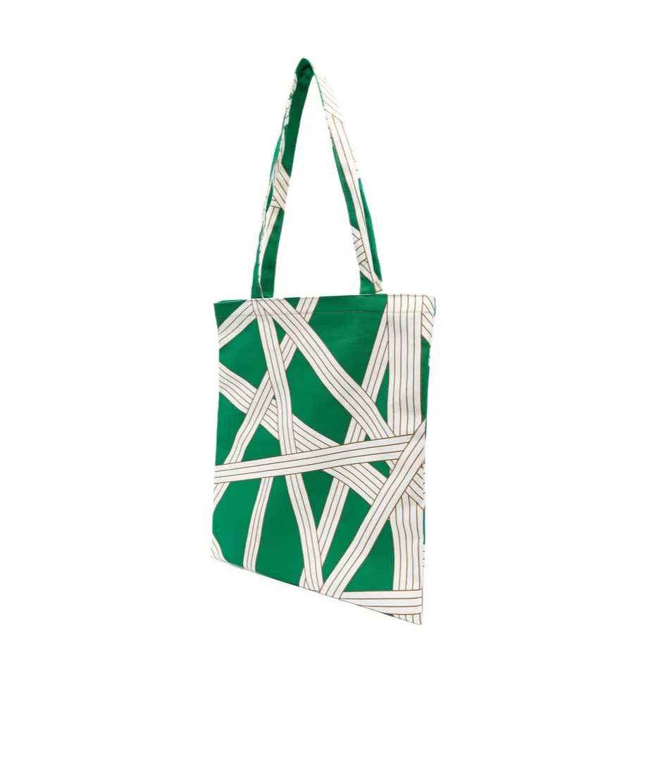 Striped Tote Bag