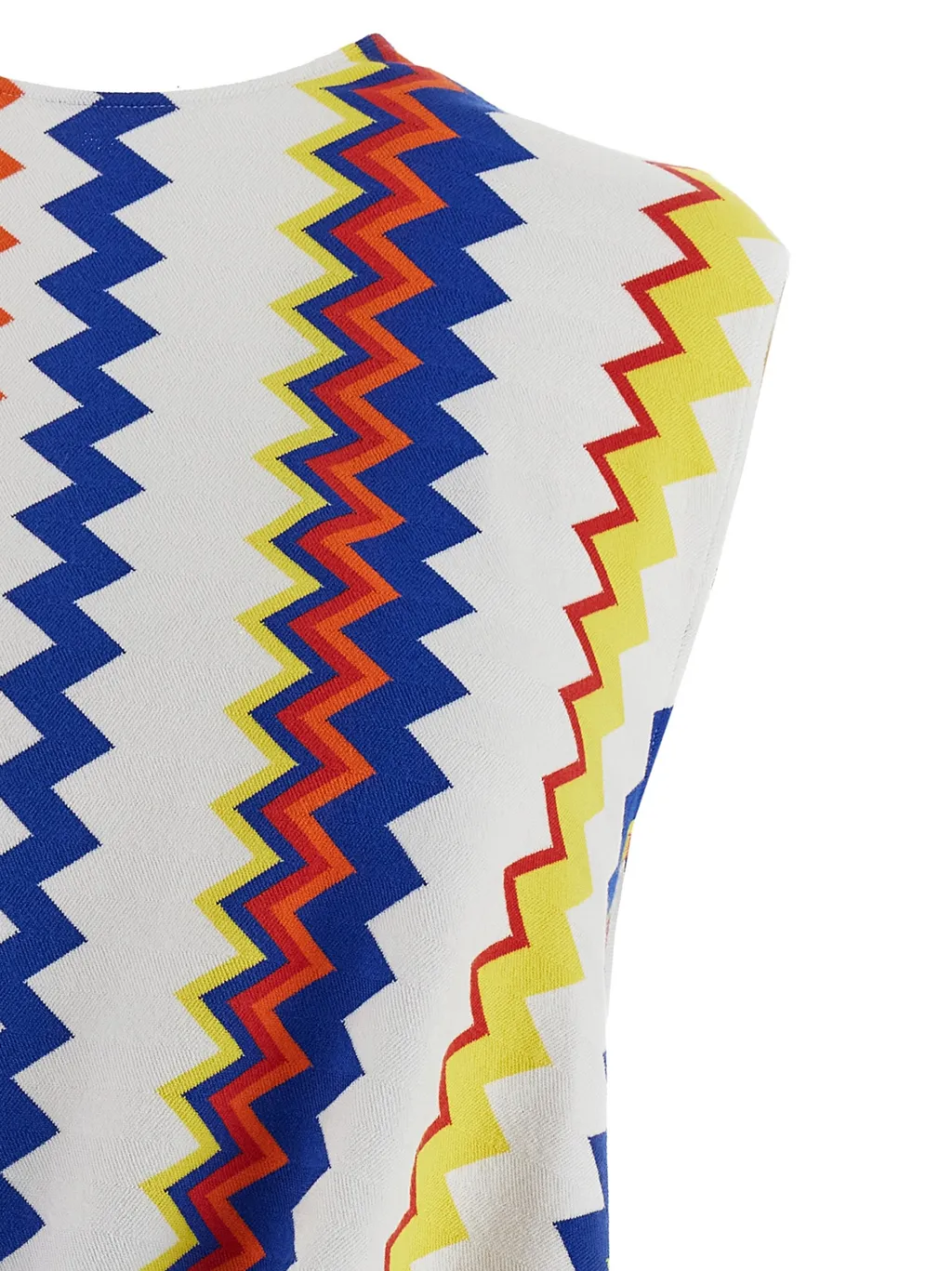 Zigzag Draped Top