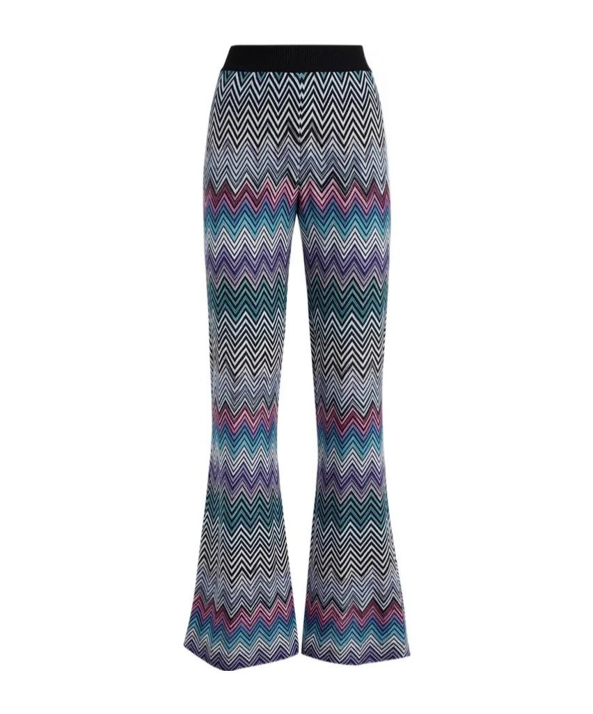 Elastic Waist Casual Pants