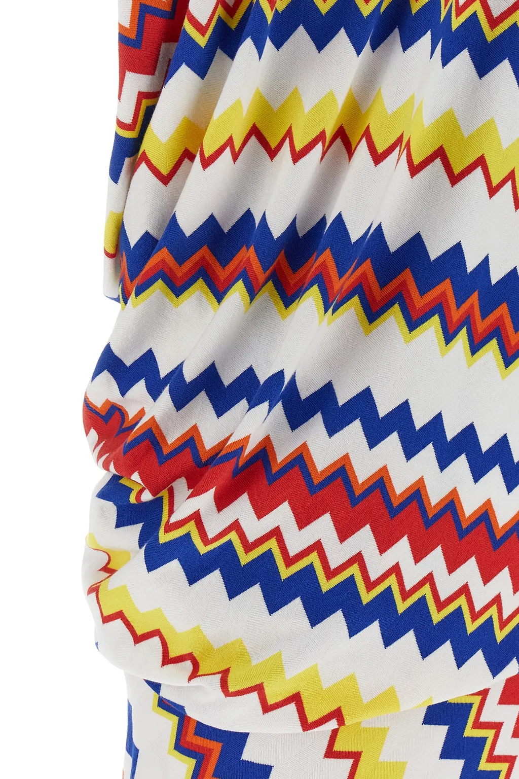 Zig-Zag Sleeveless Mini Dress