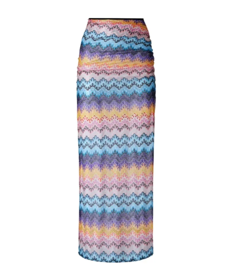 Sheer Maxi Skirt