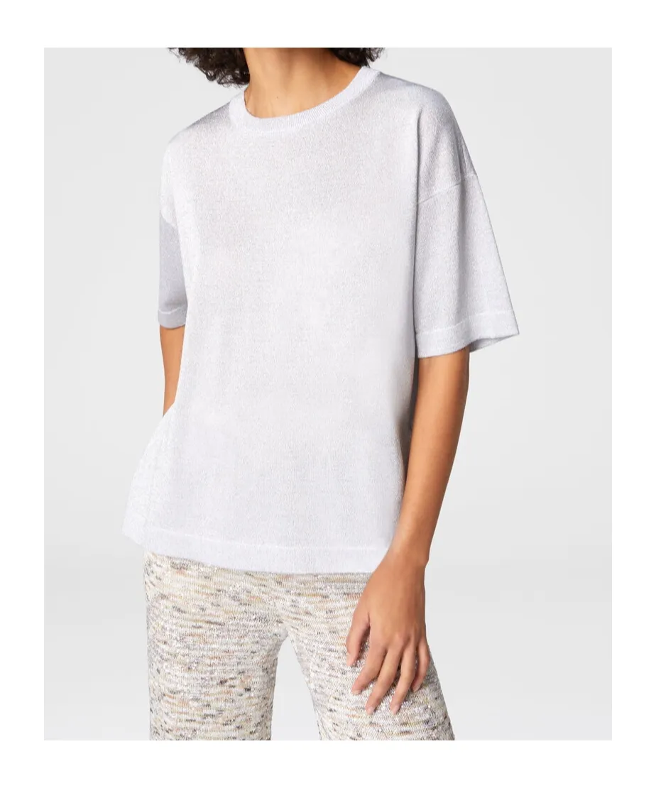 Crewneck Knitted T-Shirt