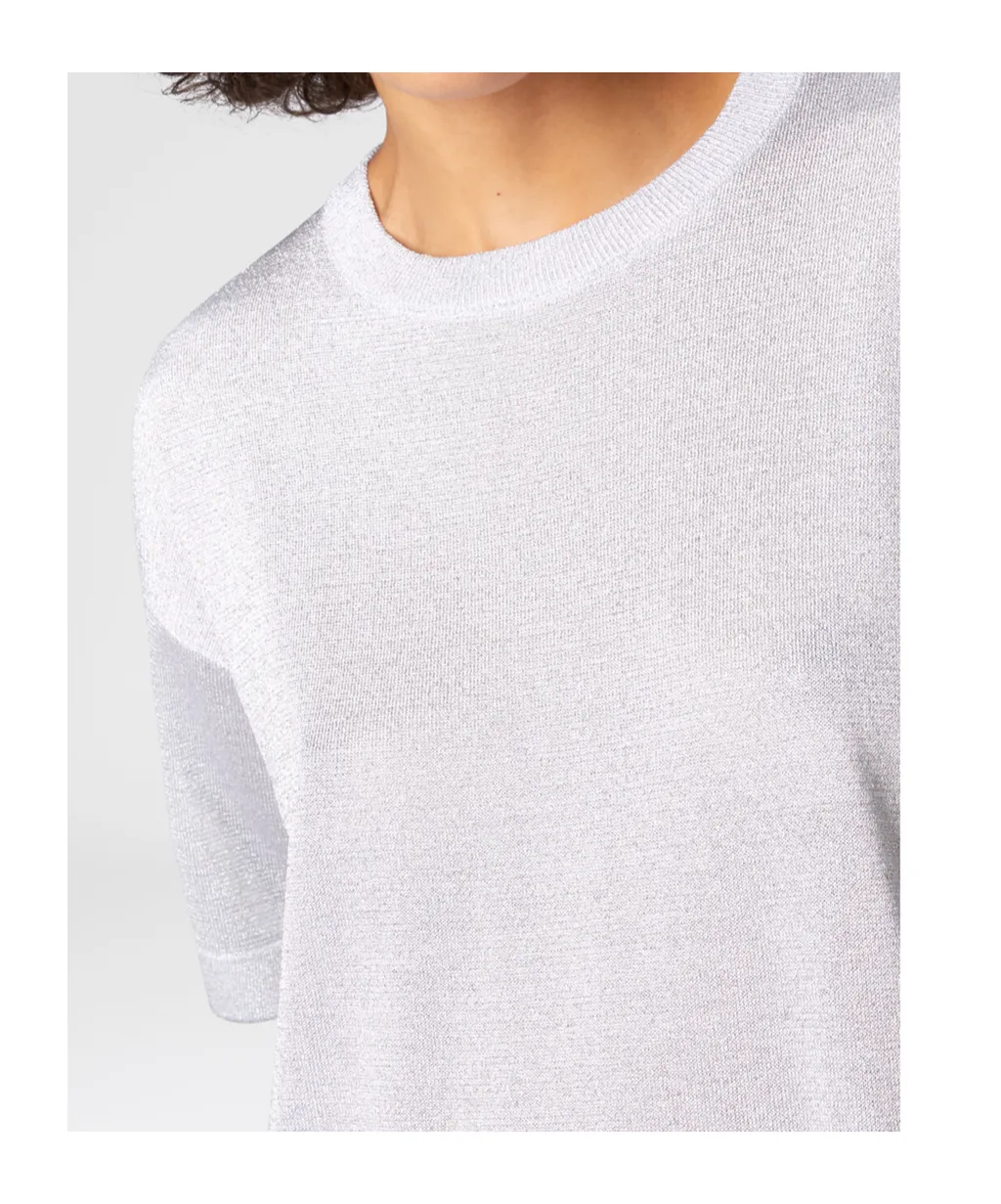 Crewneck Knitted T-Shirt