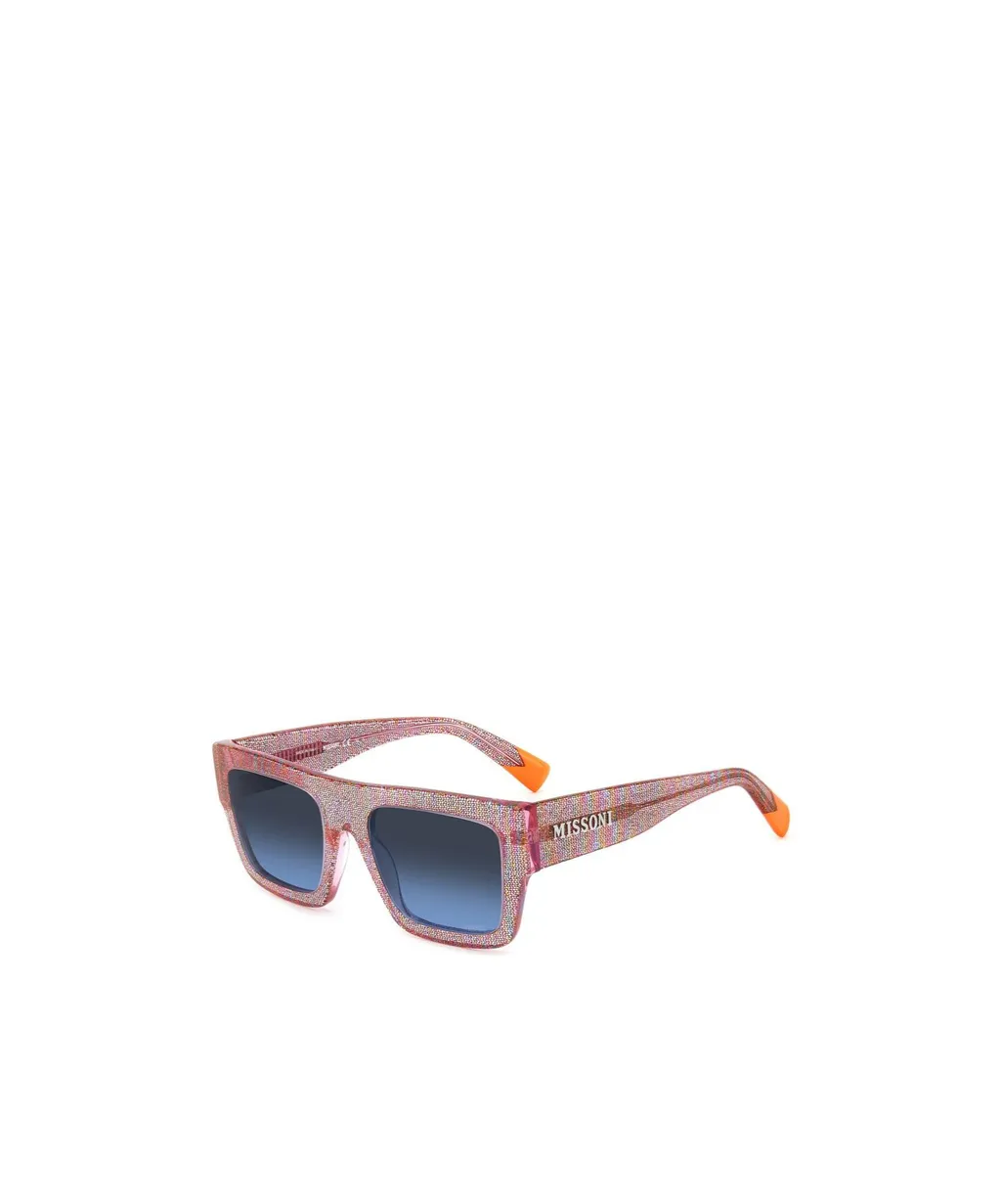 Geometric Frame Sunglasses