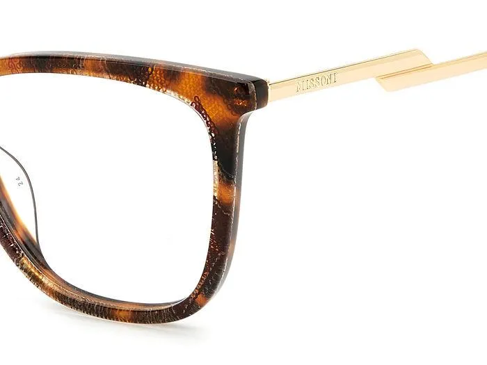 Geometrically Framed Flat Mirror Eyeglasses