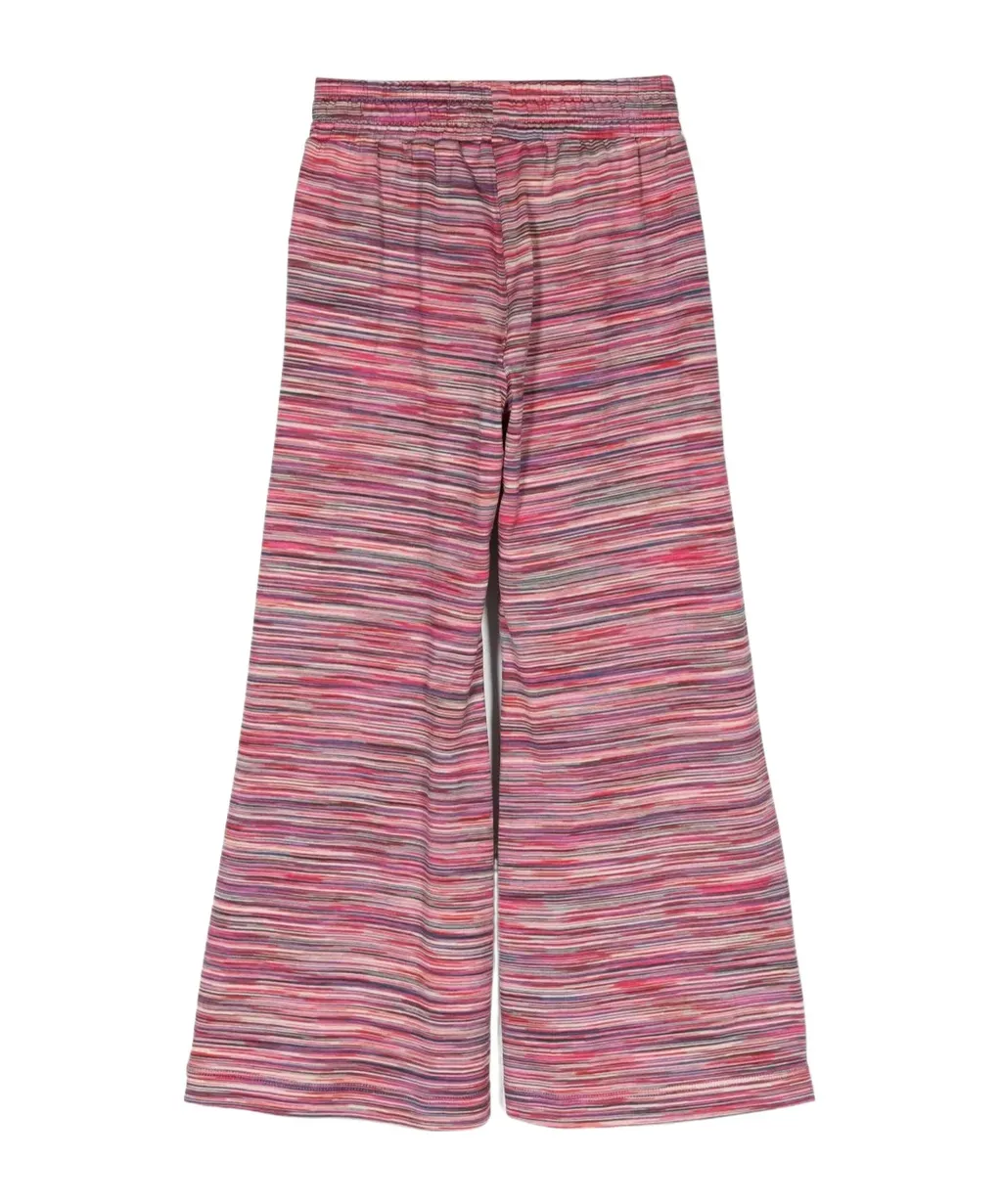 Logo Embellished Drawstring Track Trousers