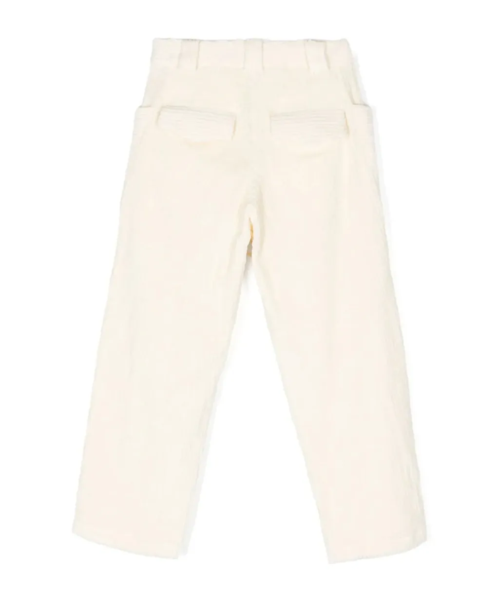 Straight-Leg Corduroy Trousers
