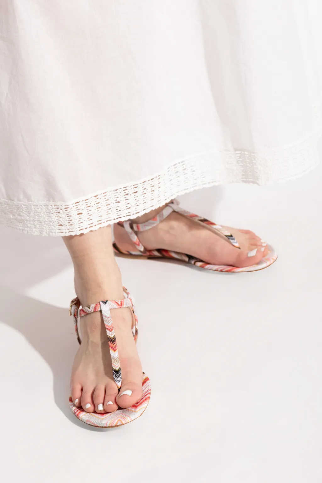 Zigzag Sandals