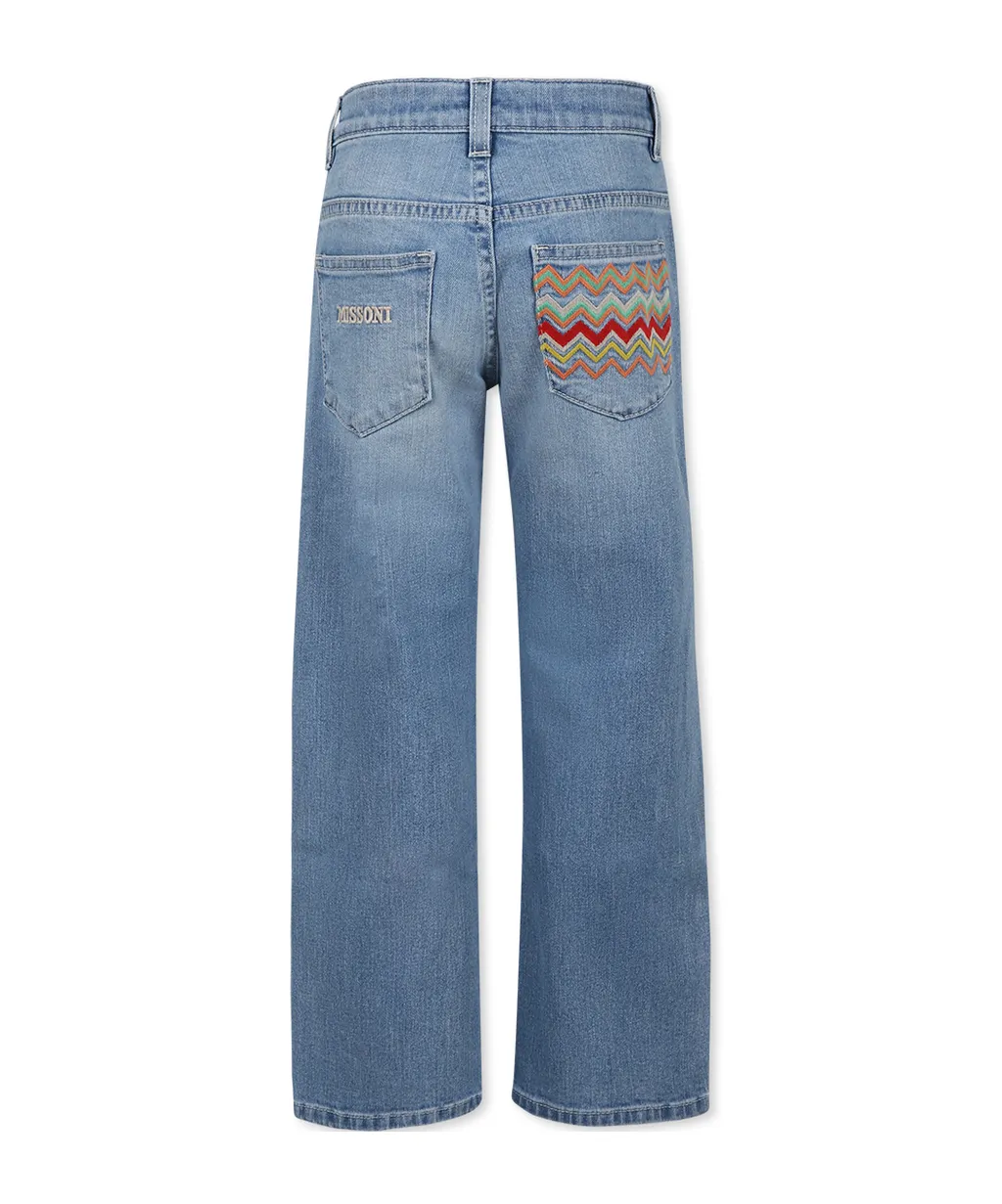 Logo Embroidered Trousers
