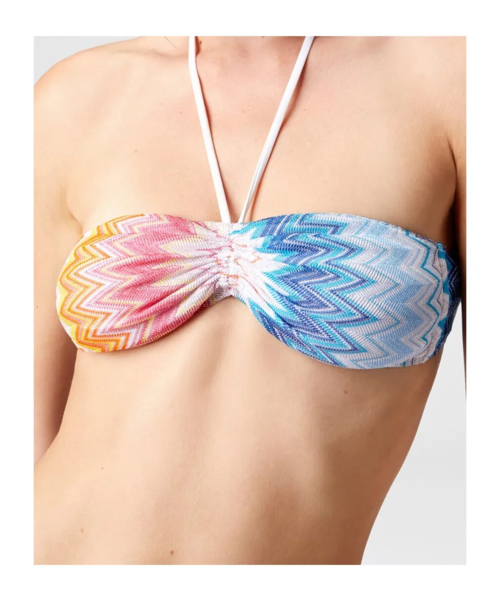 Zigzag Pattern Bikini Set
