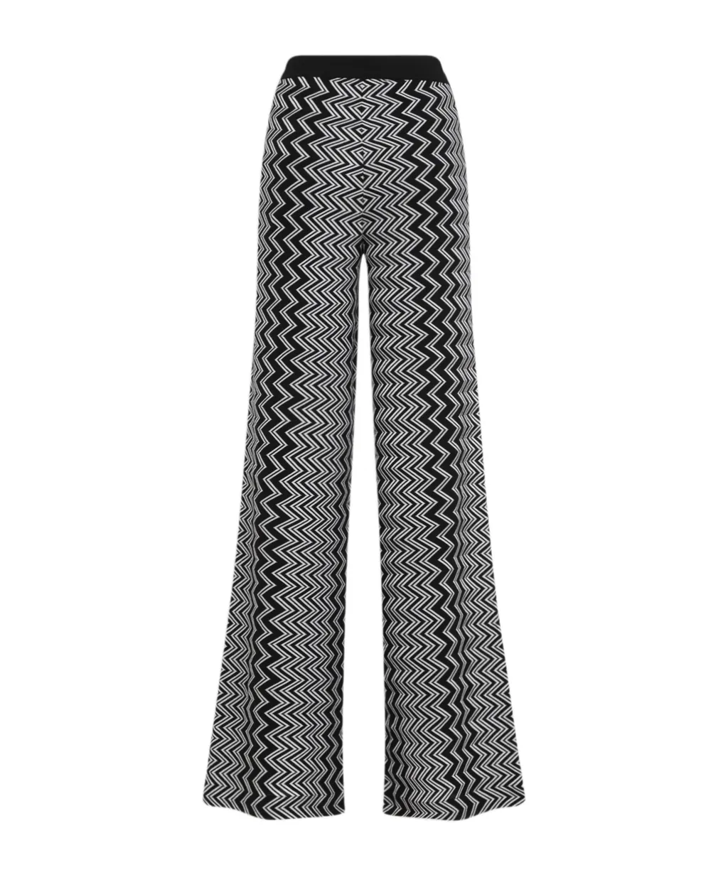 Zigzag-Design Trousers