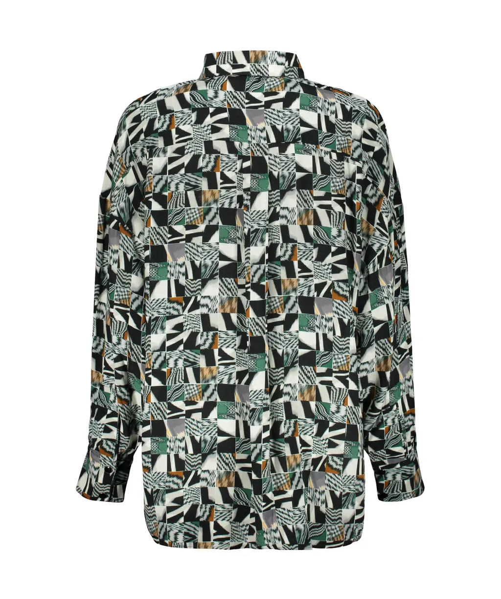 Abstract-Pattern Shirt