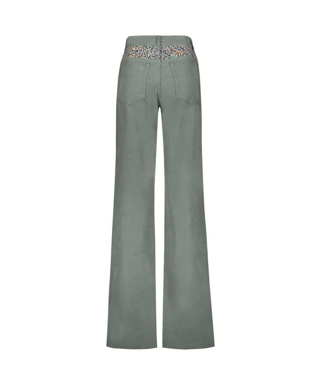 Cotton-Blend Trousers