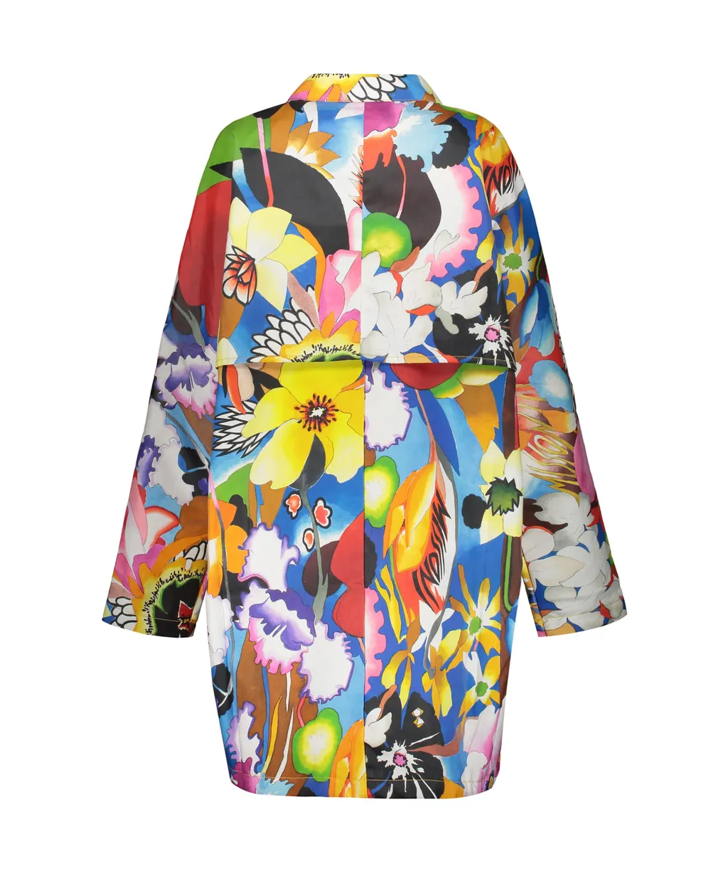 Printed Trench Coat