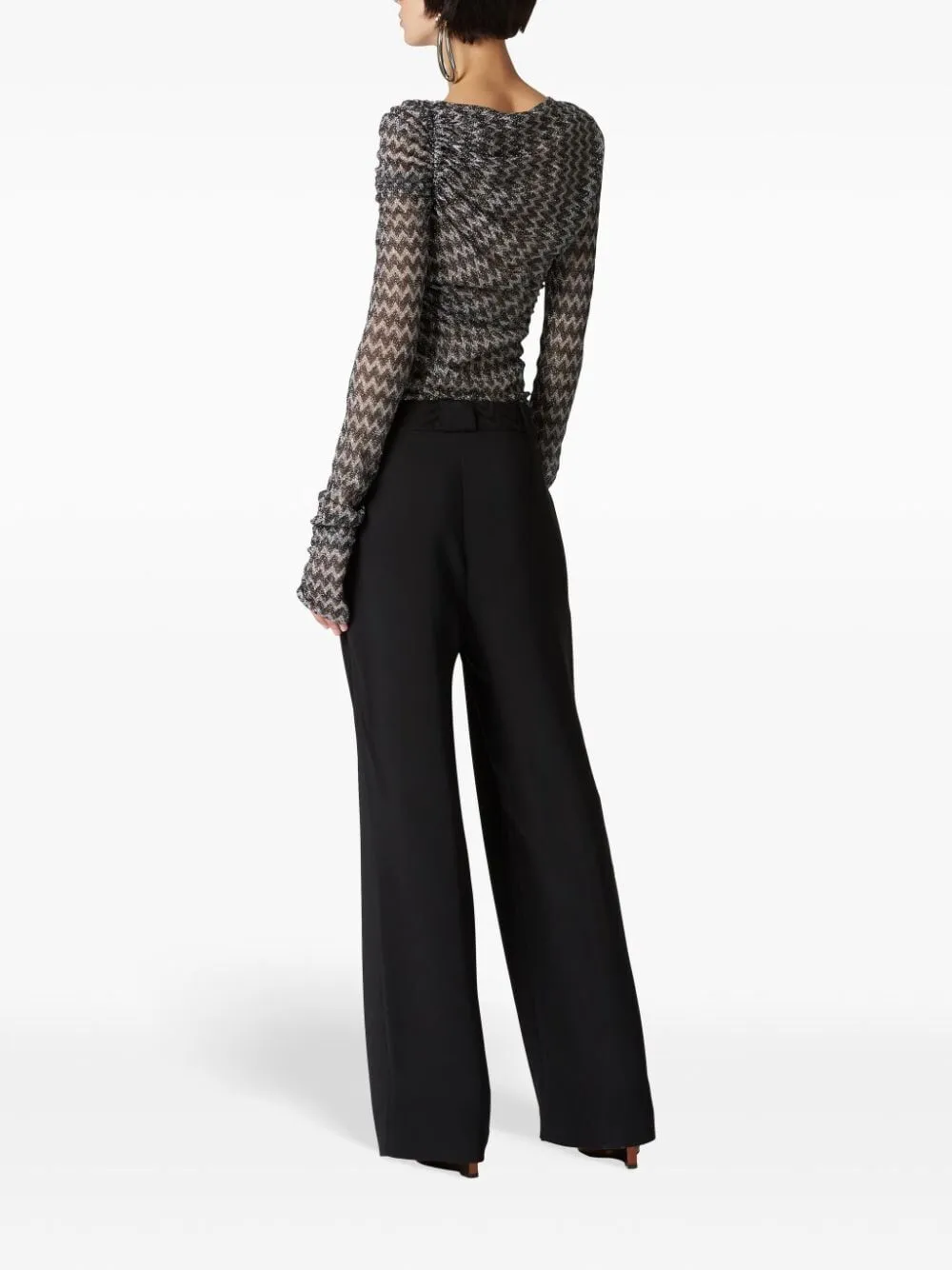 Dart-Detailing Trousers