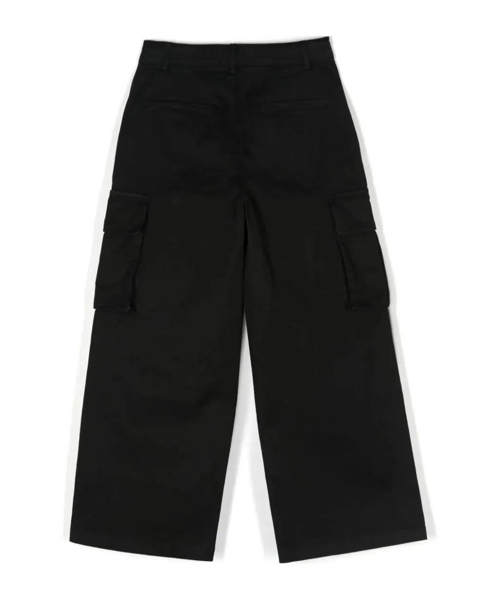 Logo-Embroidered Cargo Pants