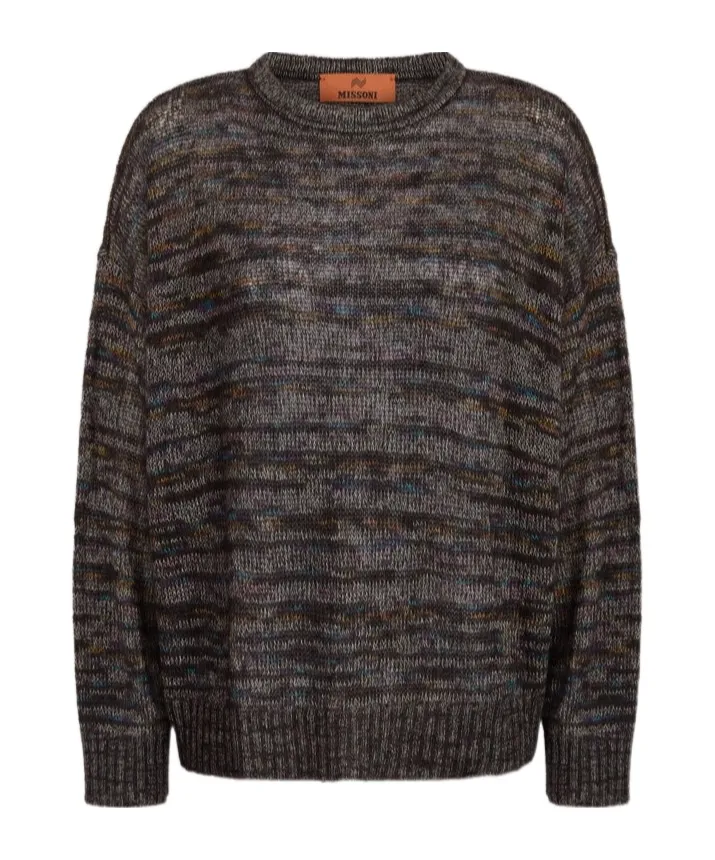 Tie-Dyed Crewneck Pullover