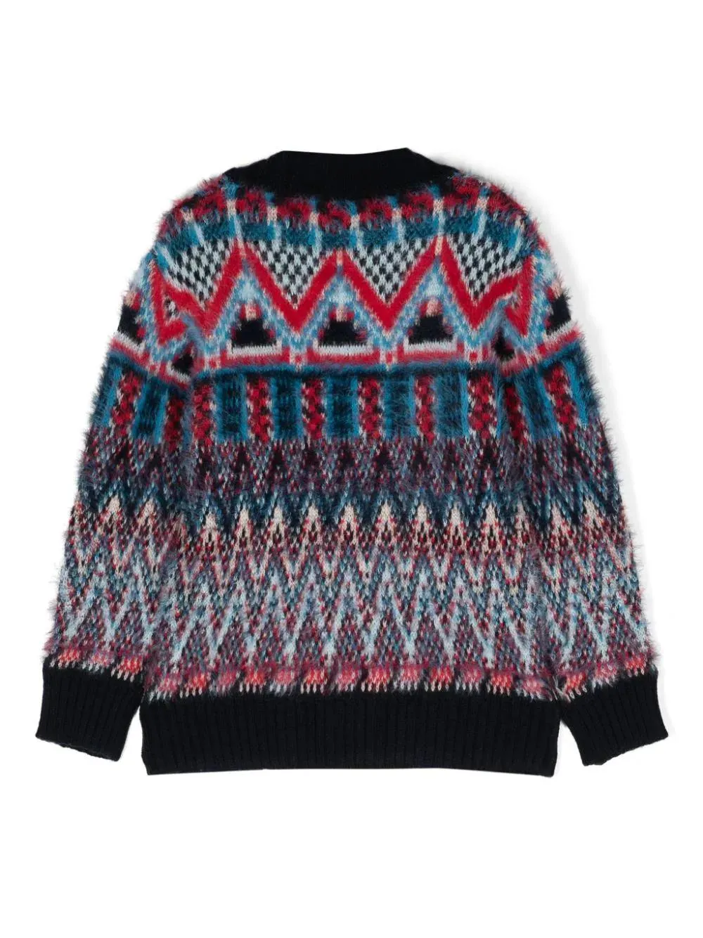 Long-Sleeved V-Neck Cardigan