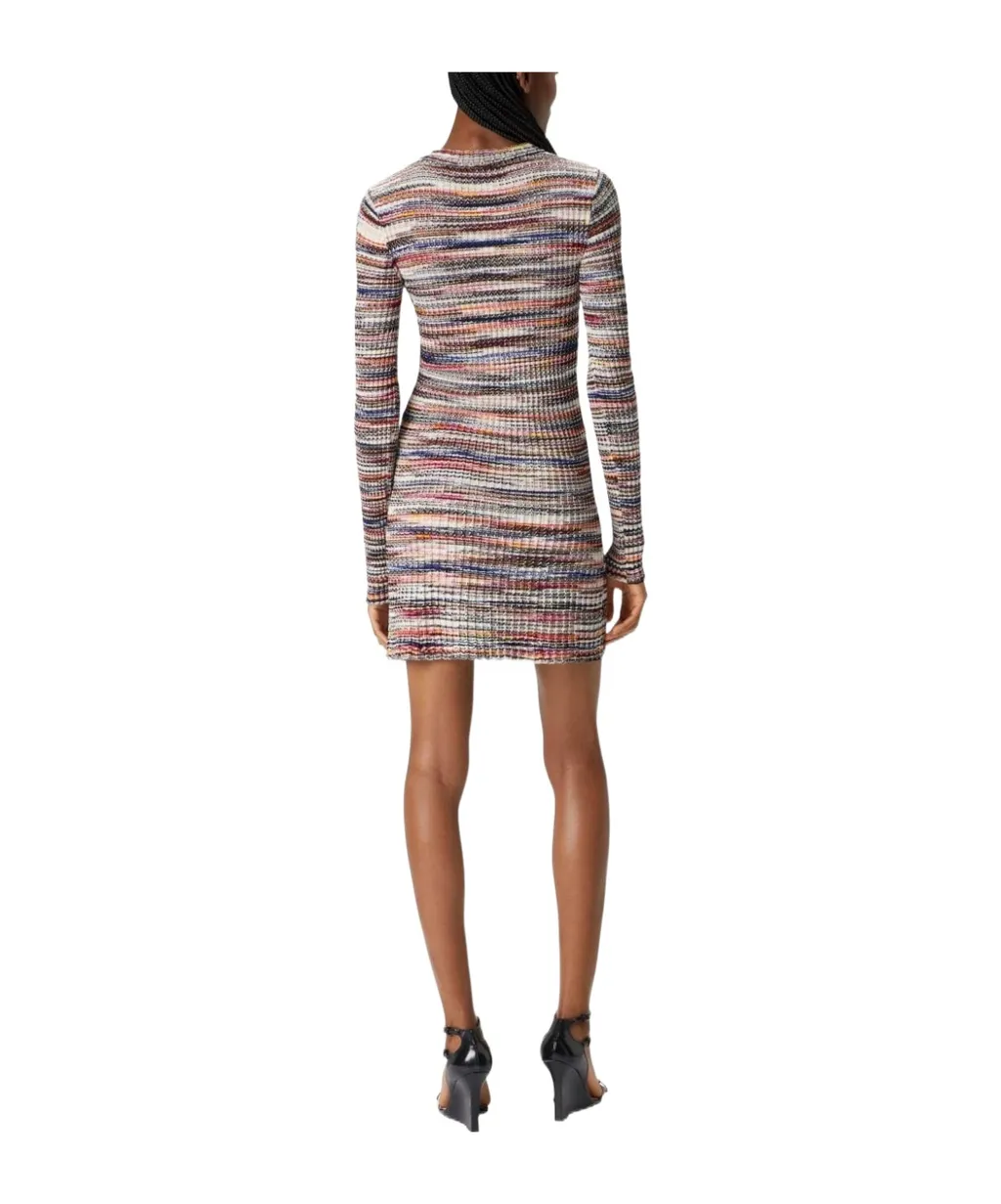 Ribbed Slub Mini Dress