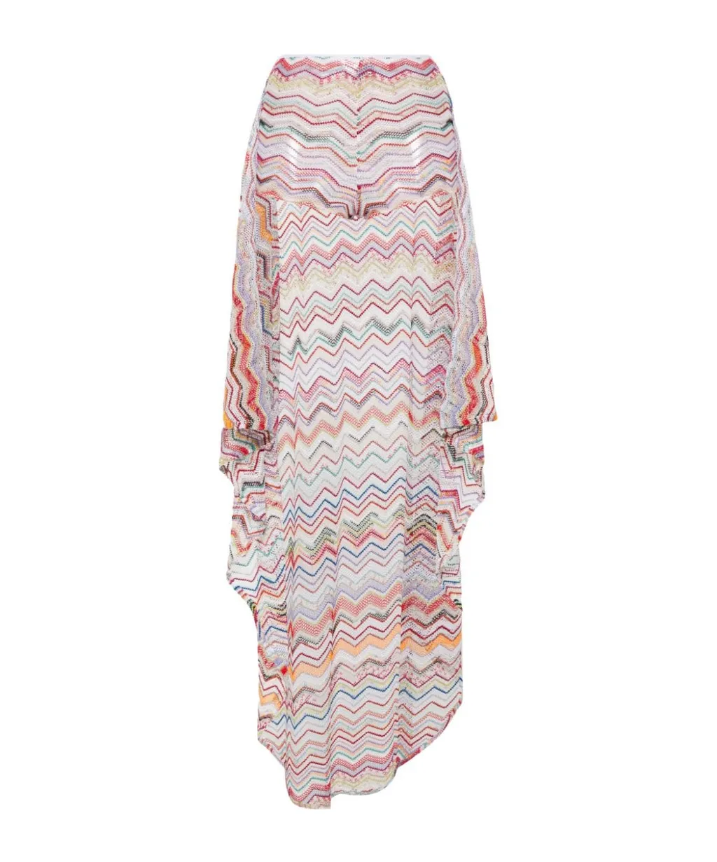 Zigzag Sarong Skirt
