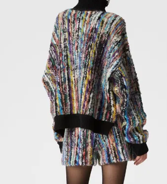 Roll-Neck Knitted Jumper