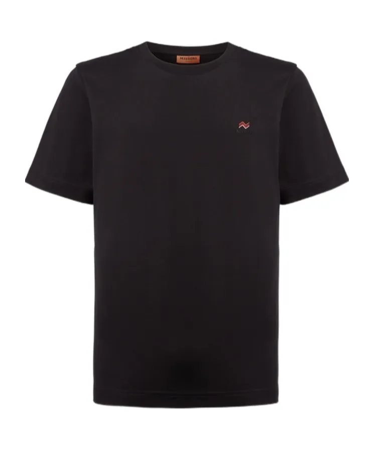 Logo Embroidered Crewneck T-Shirt