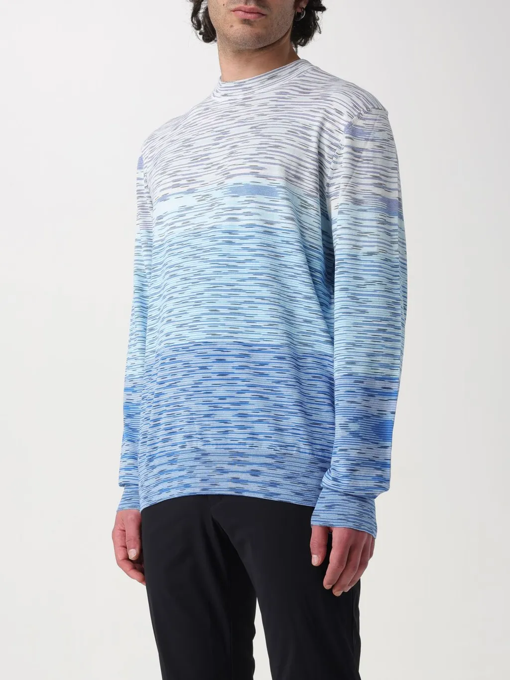 Slub Straight Hem Knitted Jumper