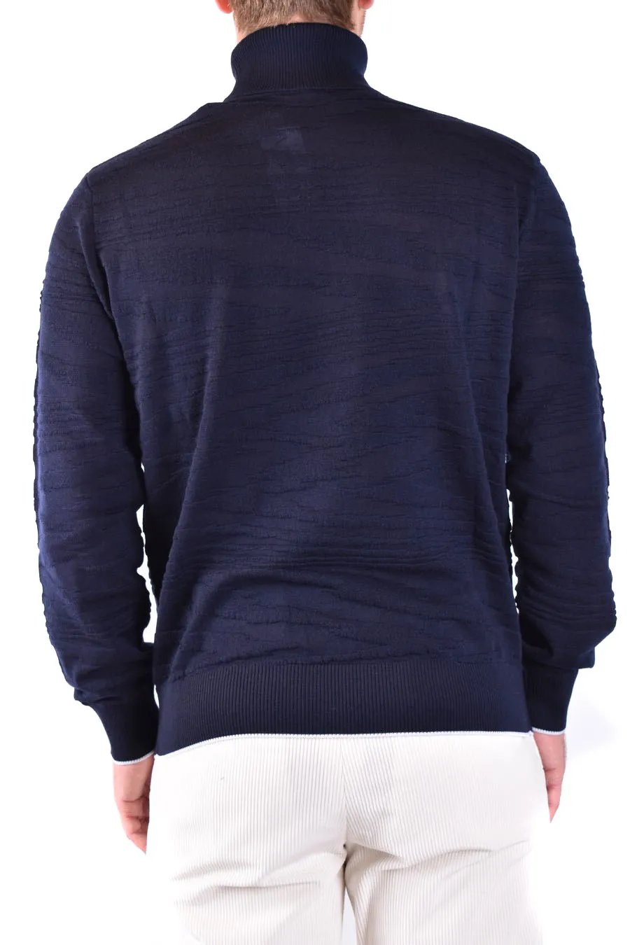 Long-Sleeved High-Neck Sweater