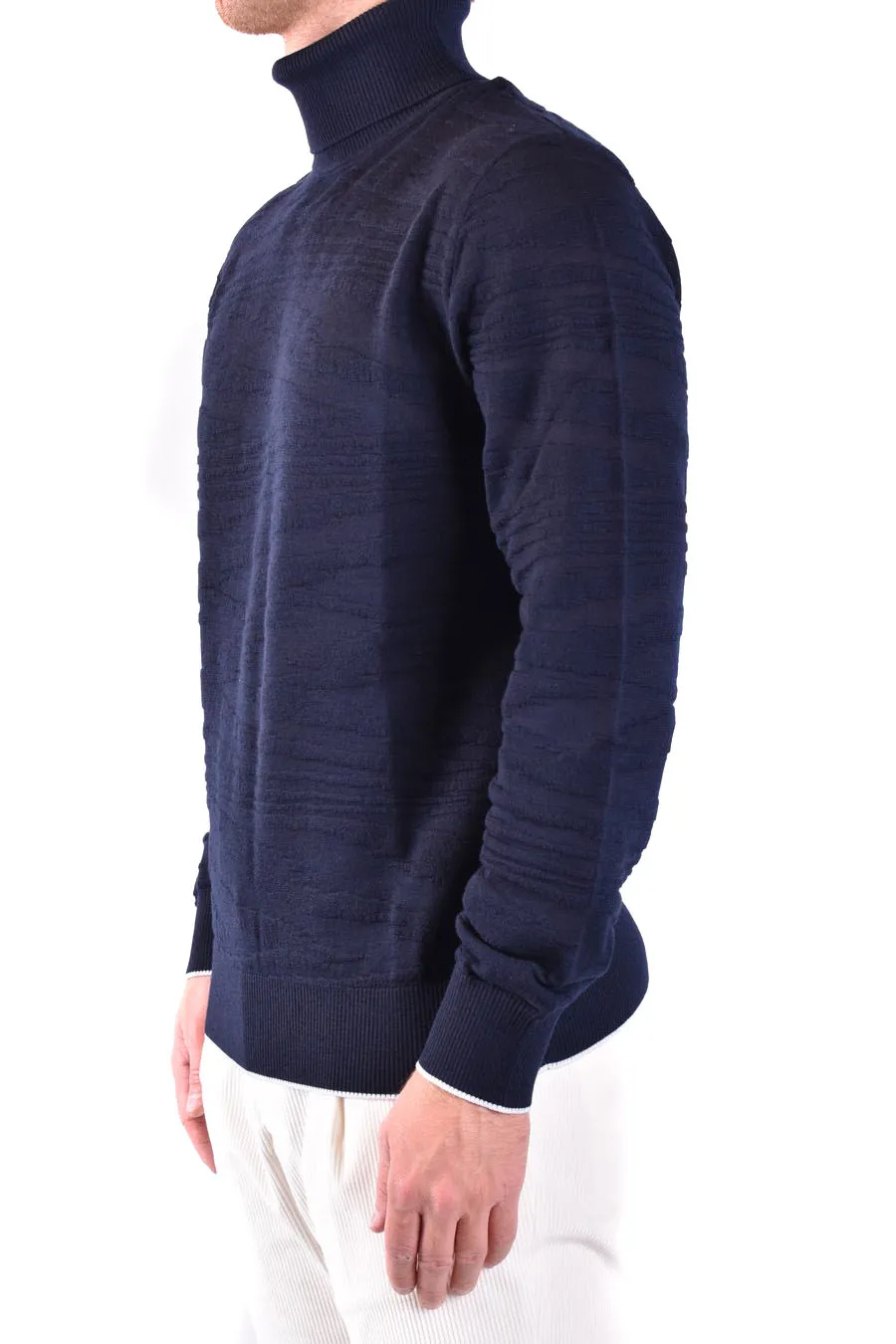 Long-Sleeved High-Neck Sweater