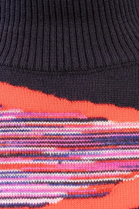 Intarsia-Knit Wool Jumper
