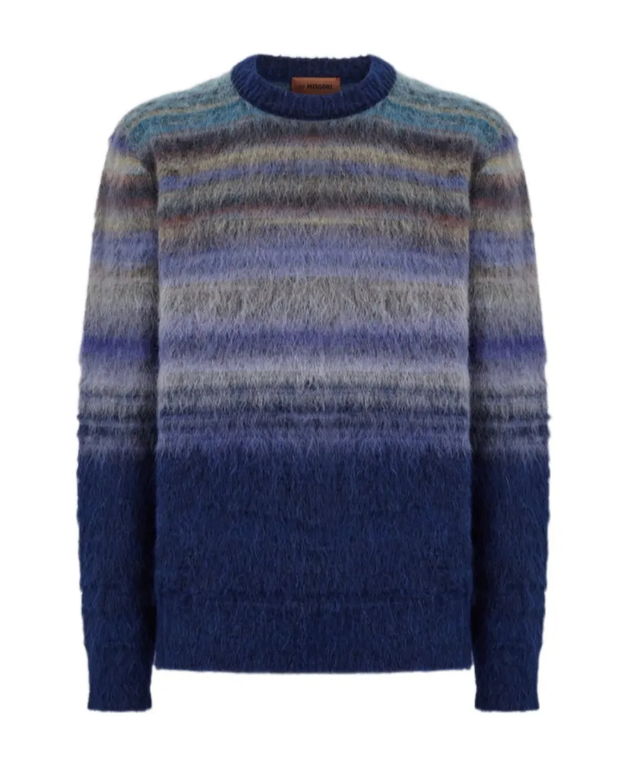 Striped Crewneck Knitted Jumper