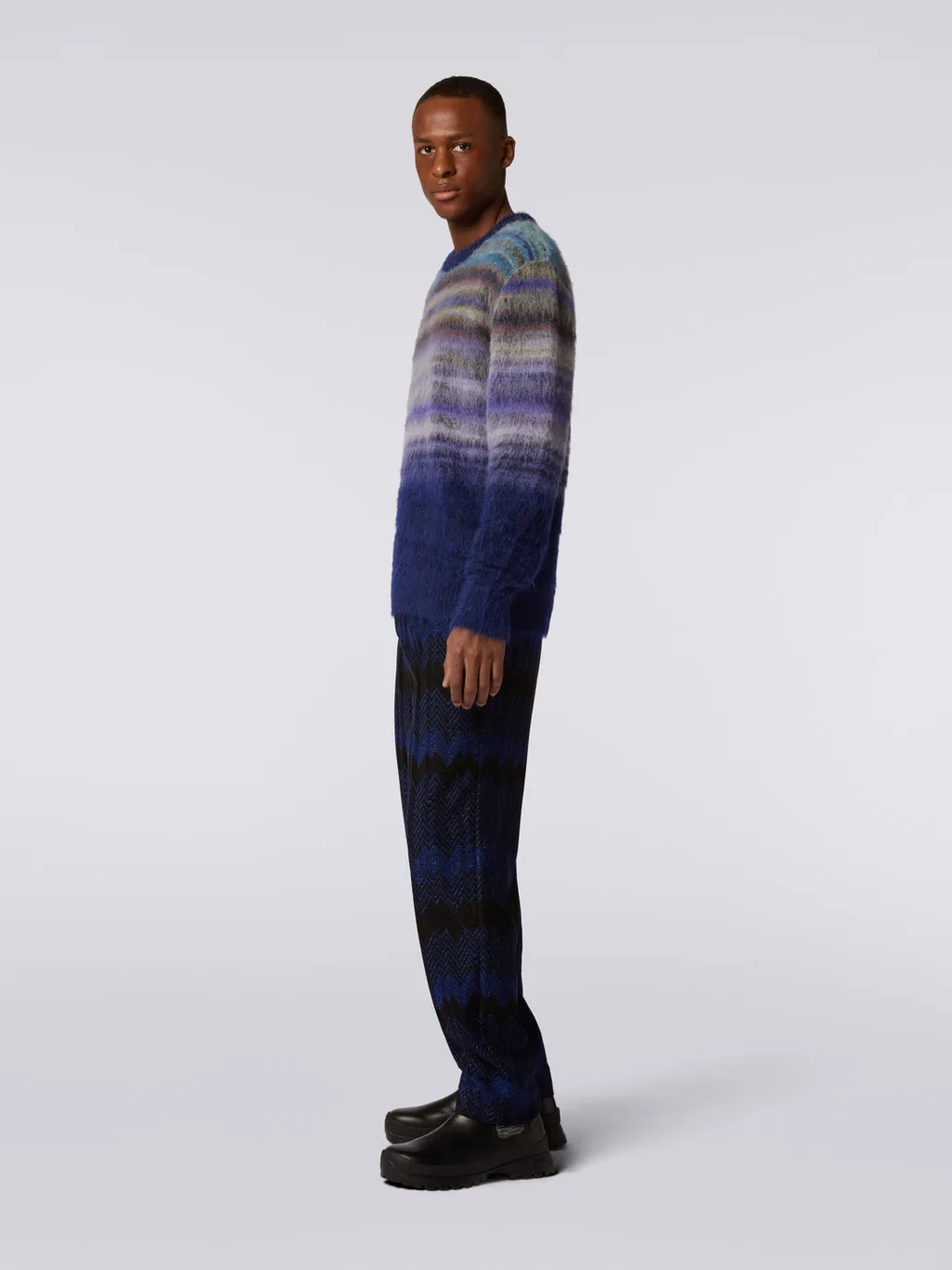 Striped Crewneck Knitted Jumper
