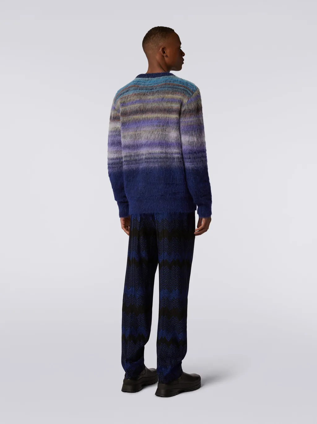 Striped Crewneck Knitted Jumper