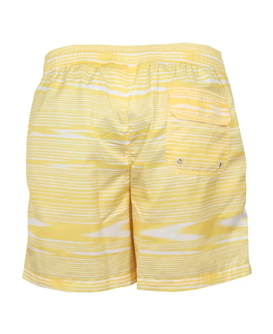 Abstract Printed Swim Shorts