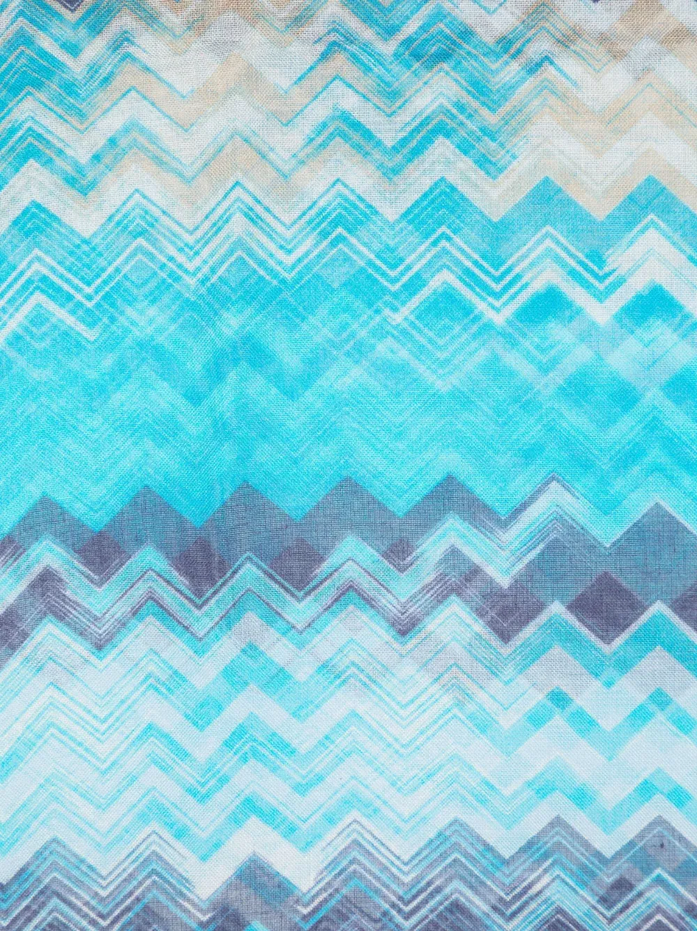 Zig-Zag Print Scarf