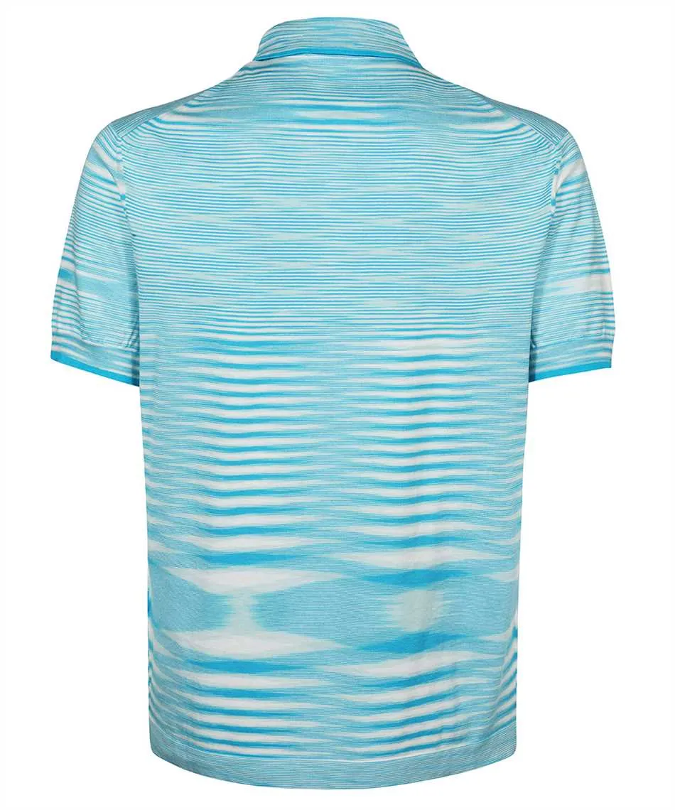 Marl-Knit Polo Shirt