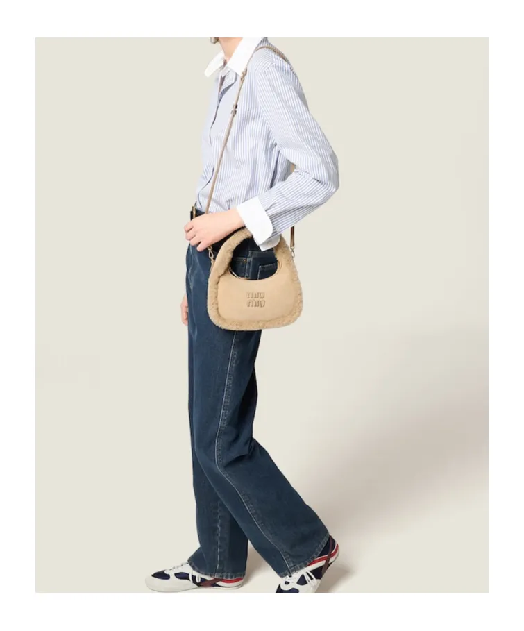 Wander Shearling Bag