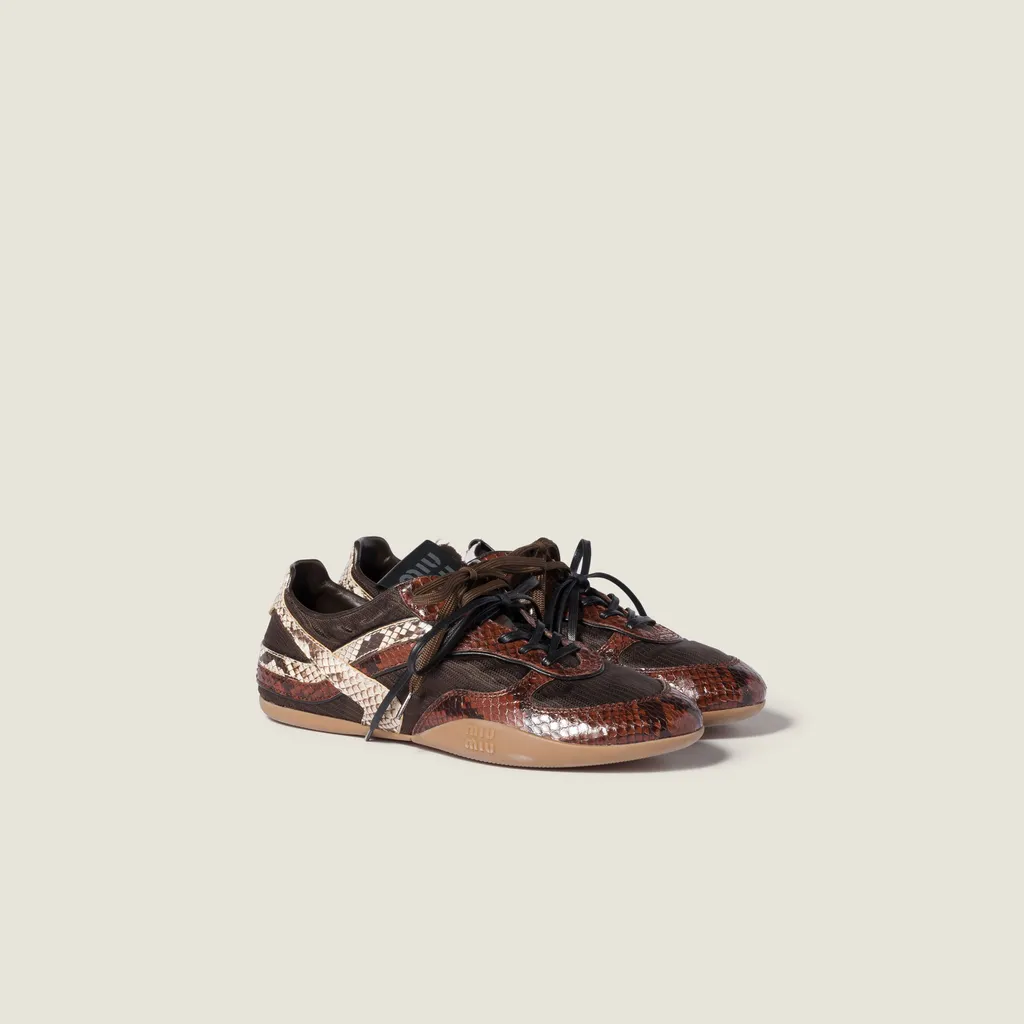 Gymnasium Lace-Up Sneakers
