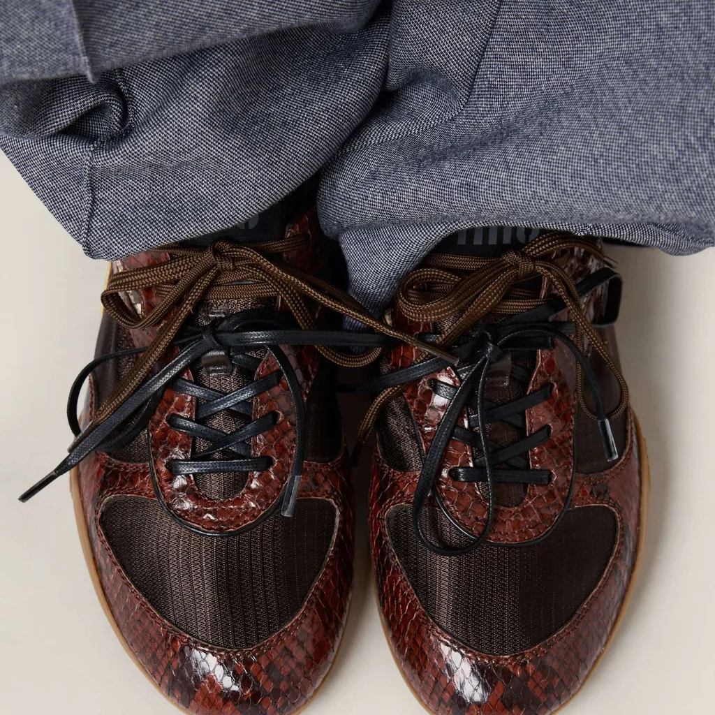 Gymnasium Lace-Up Sneakers