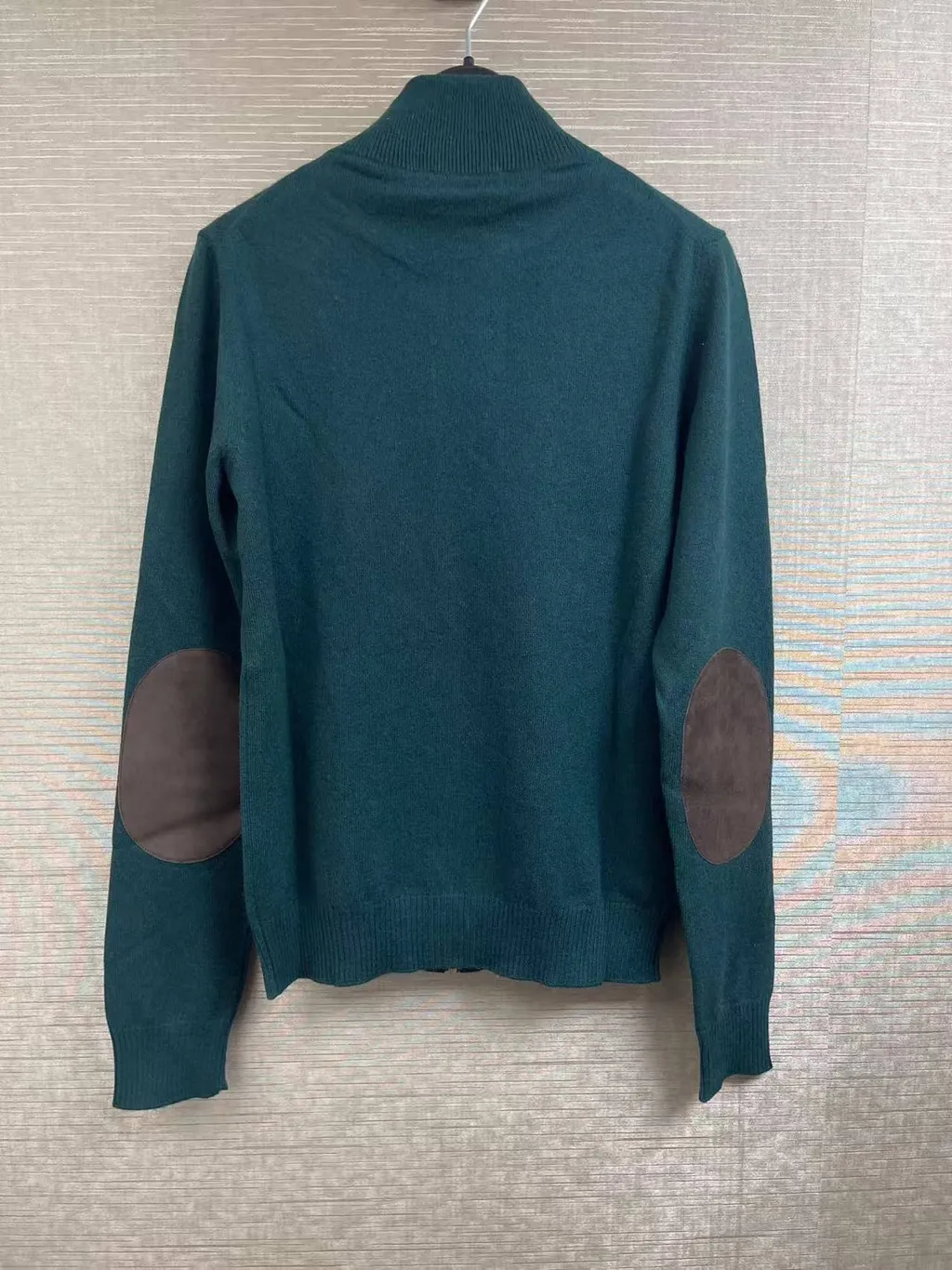 Logo-Intarsia Zipped Cardigan