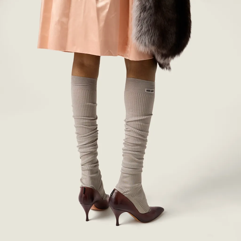 Pointed-Toe Slip-On Pumps