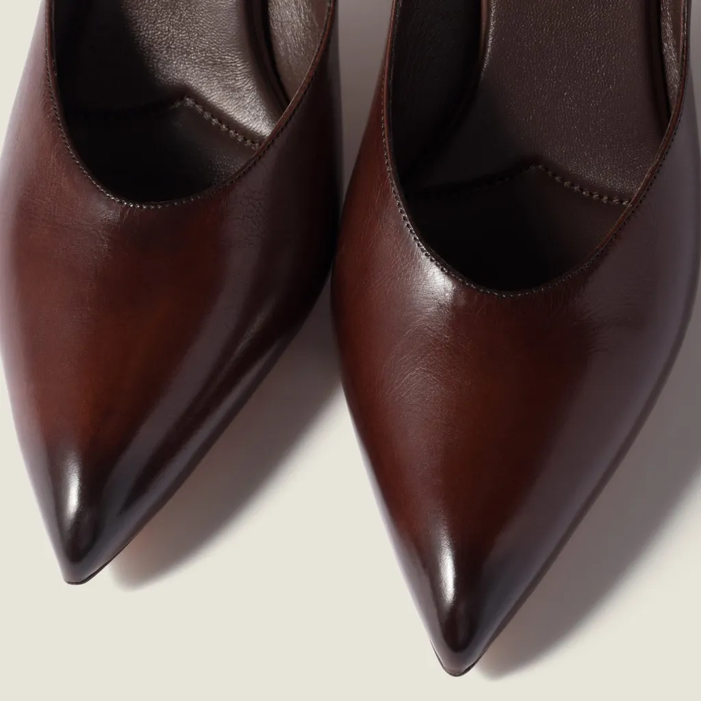 Pointed-Toe Slip-On Pumps