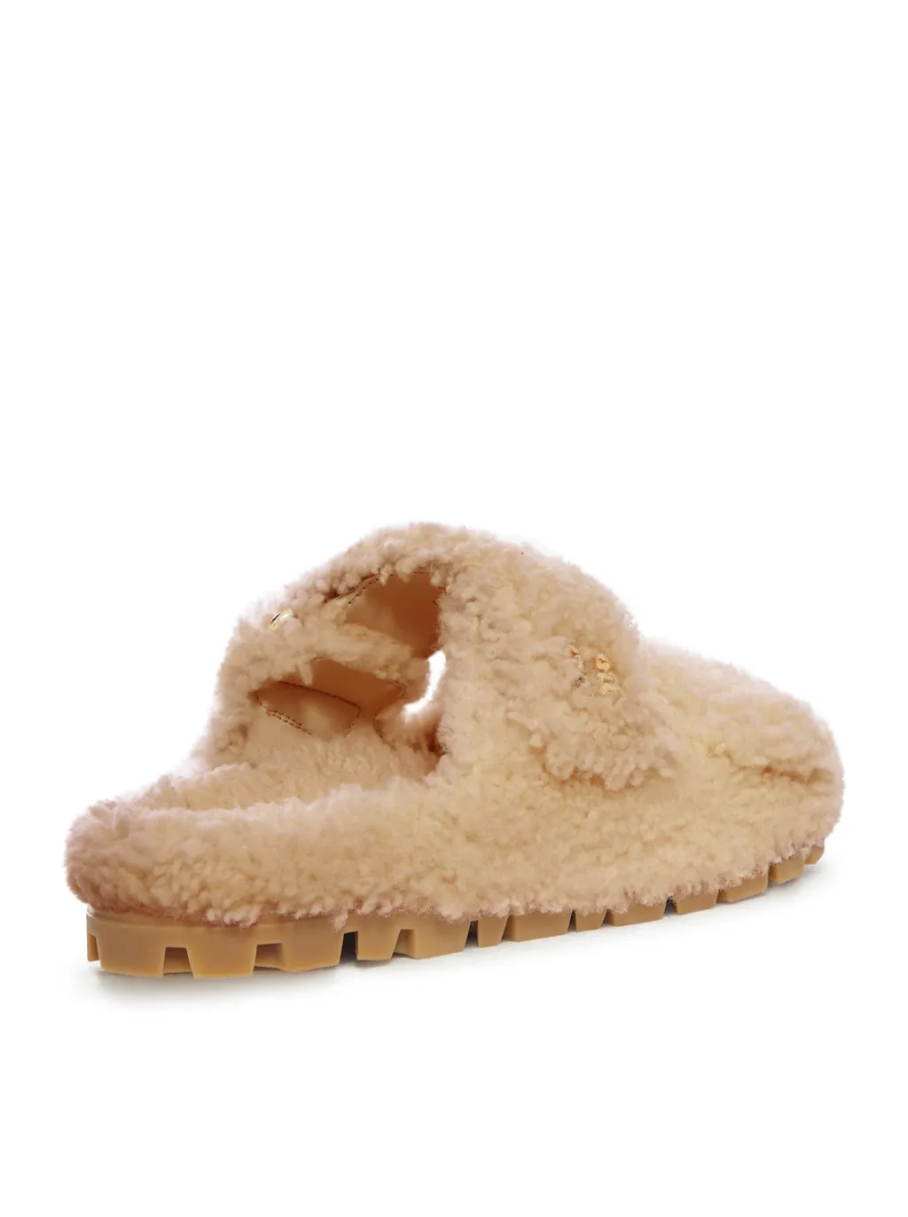 Logo-Lettering Slip-On Sandals