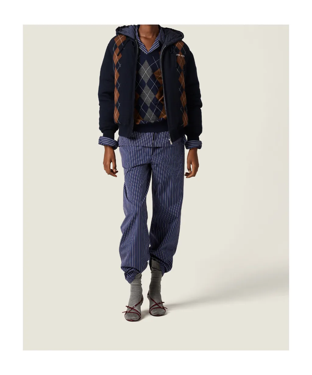 Zip-Up Drawstring Down Jacket