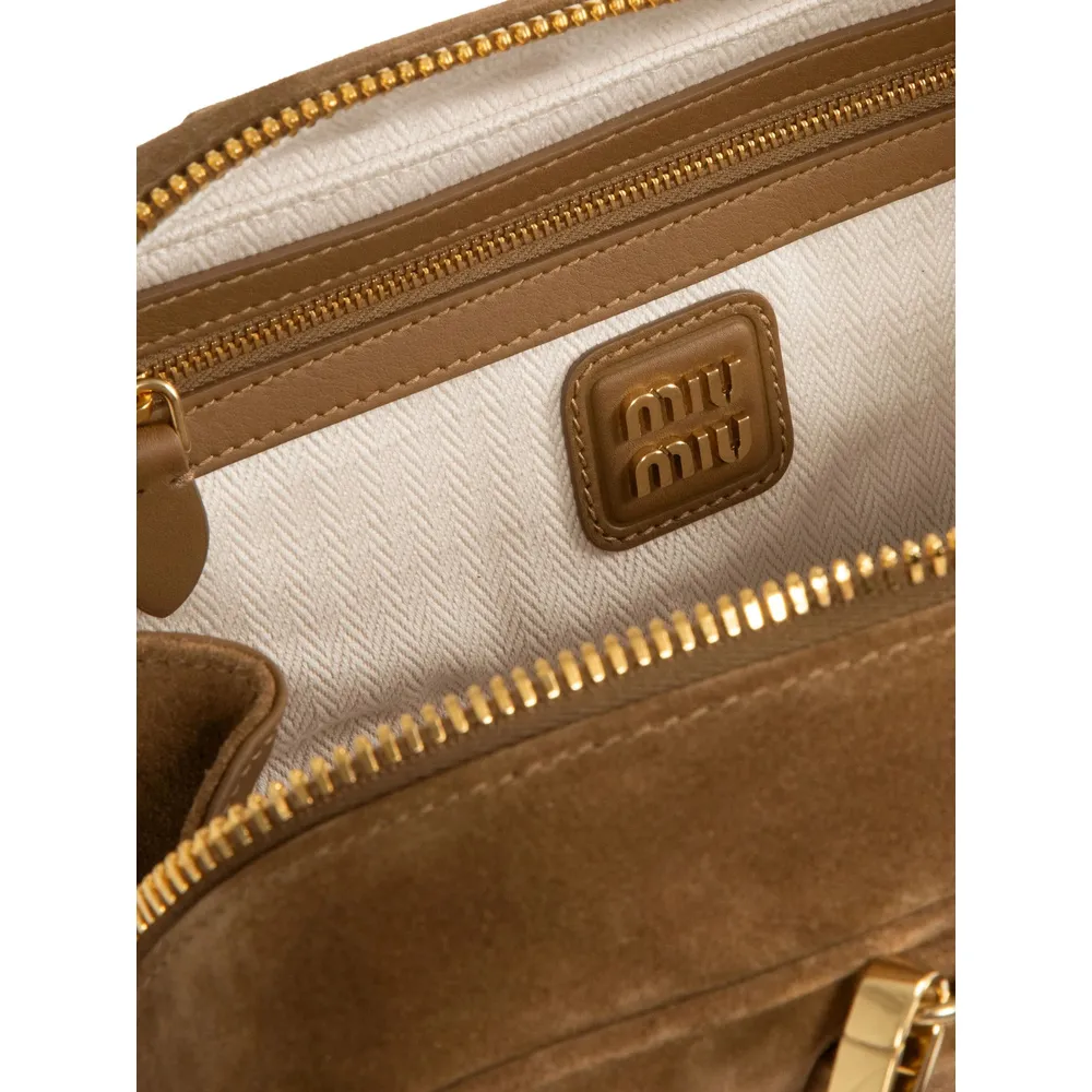 Arcadie Logo Embossed Tote Bag