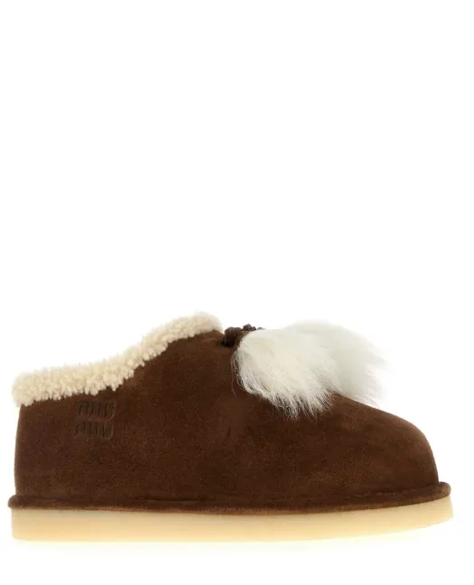 Round-Toe Flat Shoes