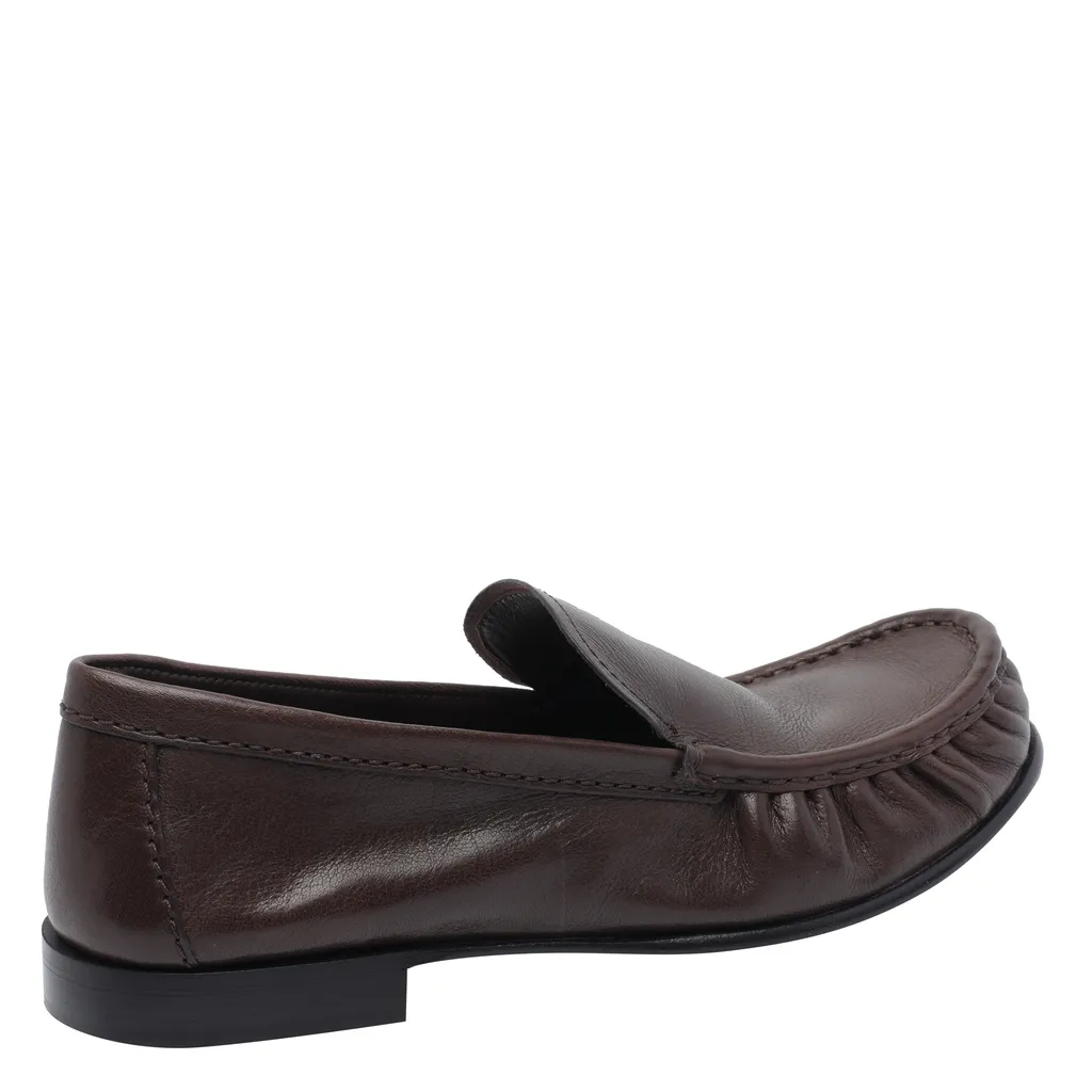 Logo-Embossed Loafers