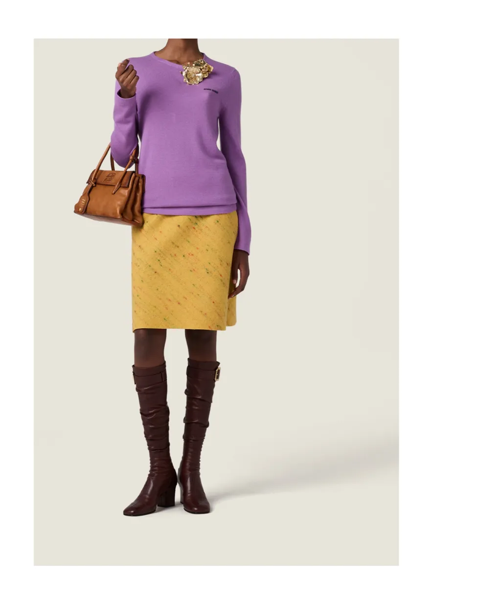 Long-Sleeved Crewneck Jumper