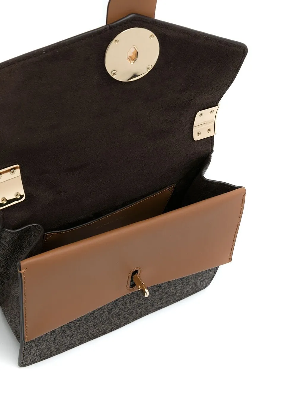 Greenwich Logo Plaque Shoulder Bag